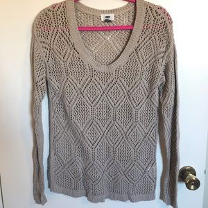 Old Navy crochet sweater